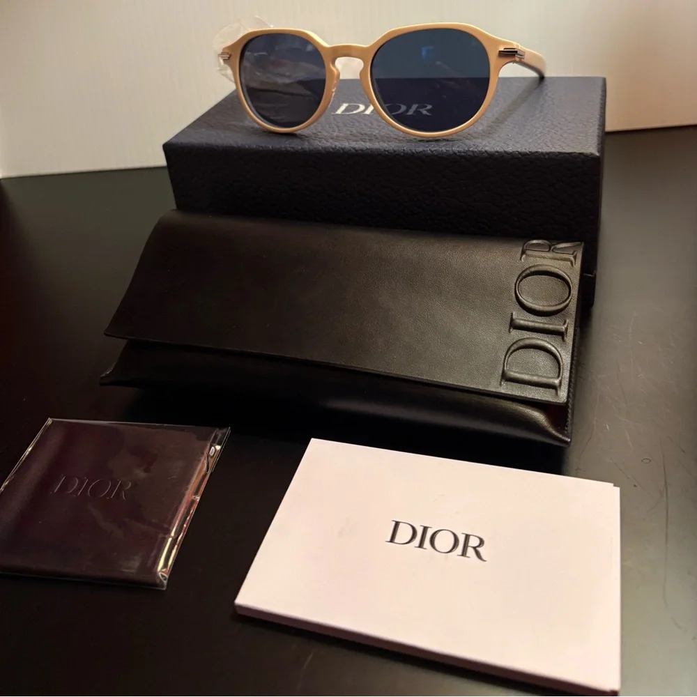DIOR Blacksuit R2I Ivory Sunglasses